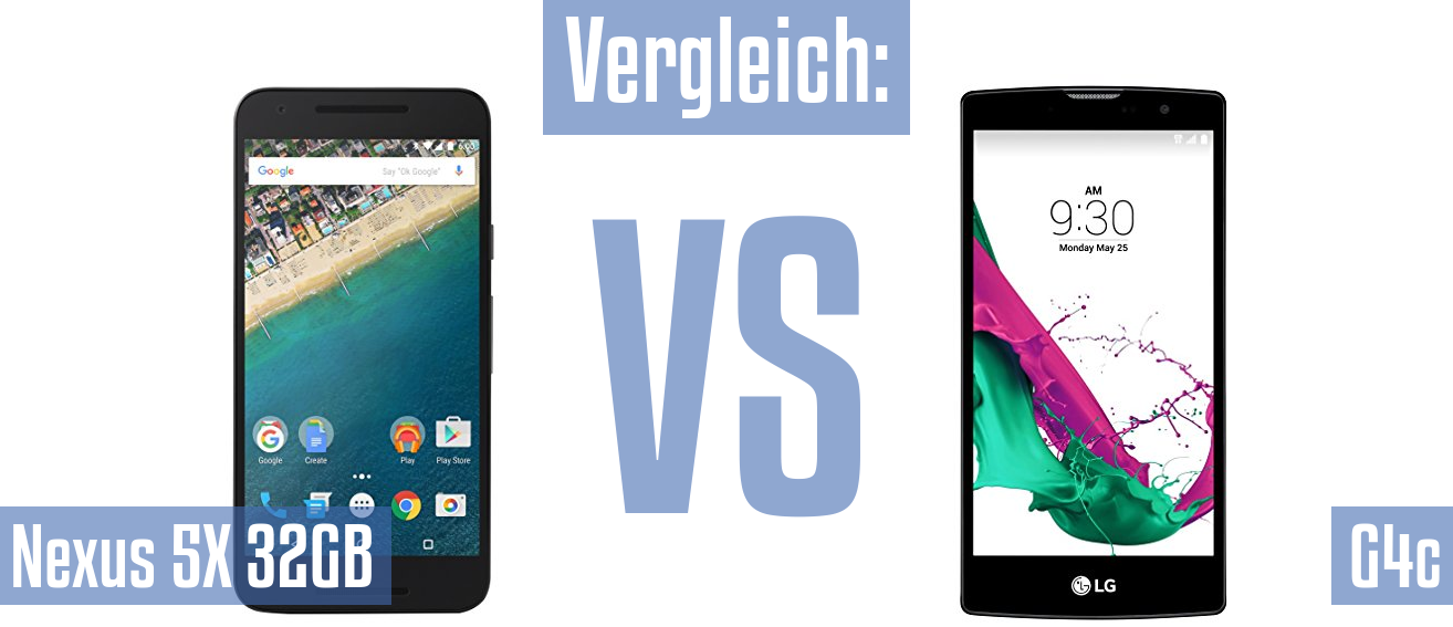 Google Nexus 5X 32GB und Google Nexus 5X 32GB im Vergleichstest