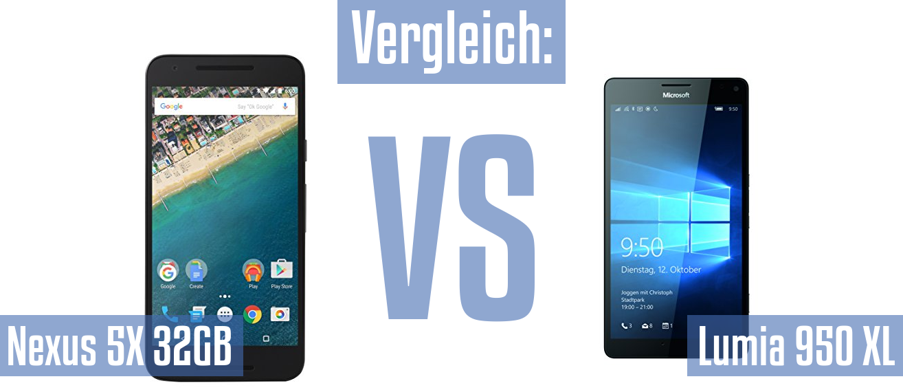 Google Nexus 5X 32GB und Google Nexus 5X 32GB im Vergleichstest