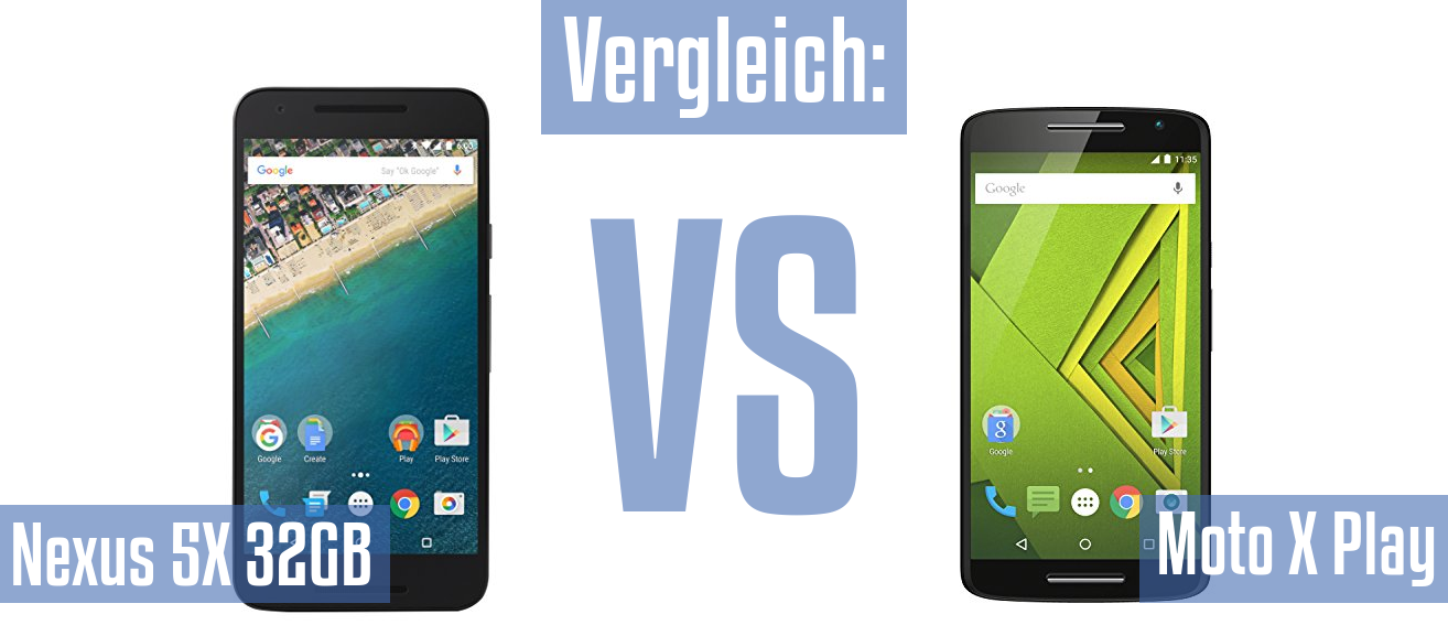 Google Nexus 5X 32GB und Google Nexus 5X 32GB im Vergleichstest