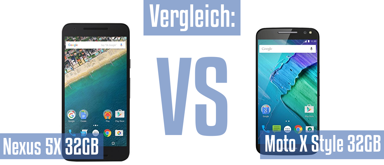 Google Nexus 5X 32GB und Google Nexus 5X 32GB im Vergleichstest