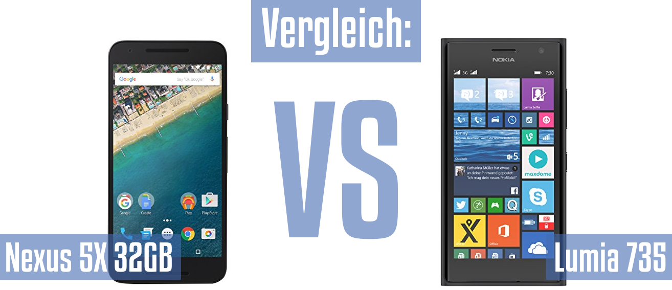 Google Nexus 5X 32GB und Google Nexus 5X 32GB im Vergleichstest