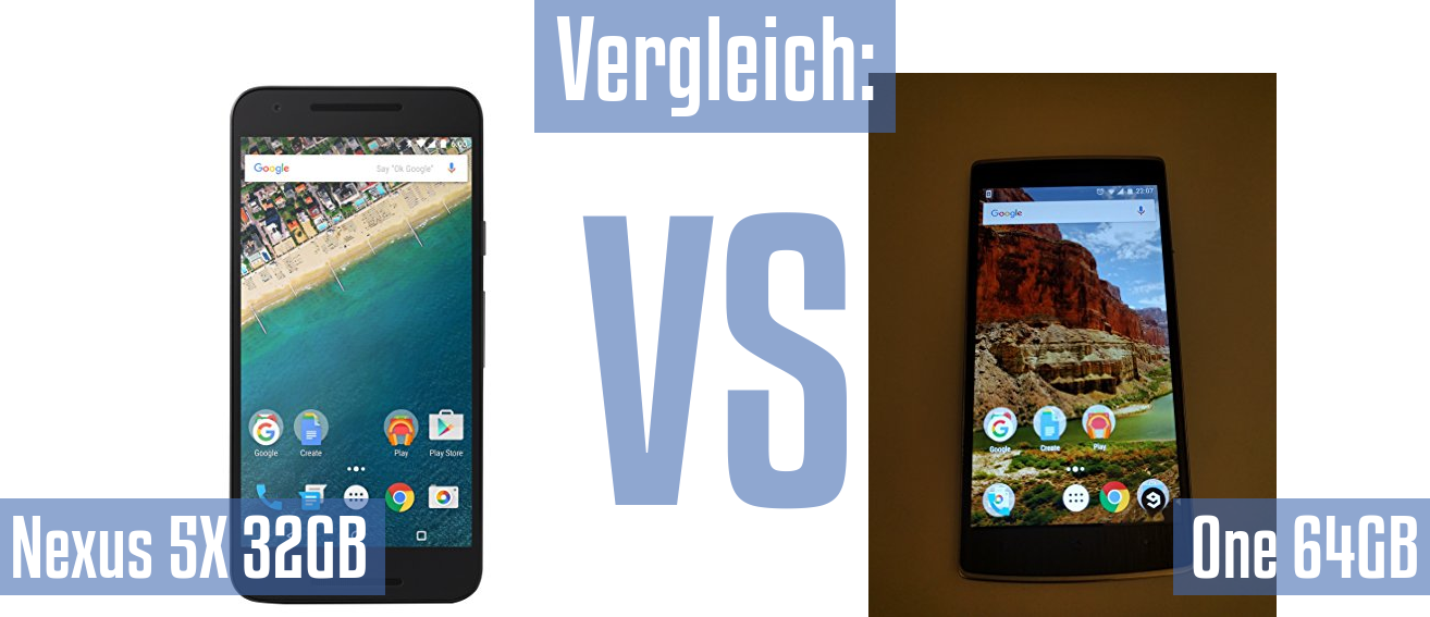 Google Nexus 5X 32GB und Google Nexus 5X 32GB im Vergleichstest