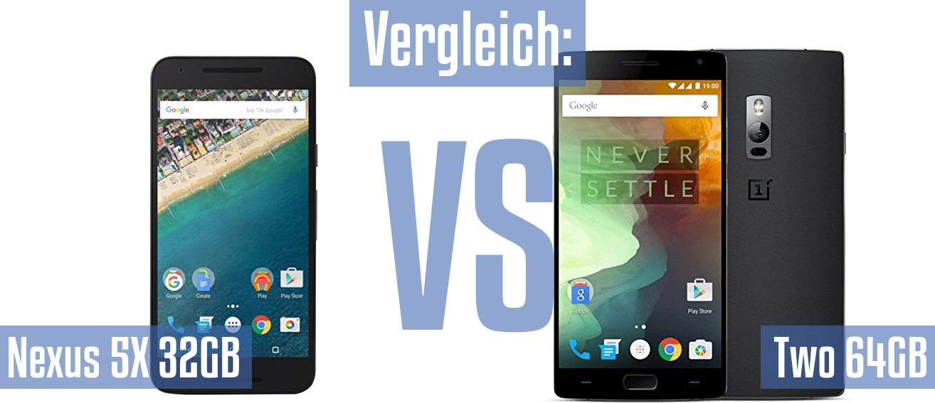 Google Nexus 5X 32GB und Google Nexus 5X 32GB im Vergleichstest