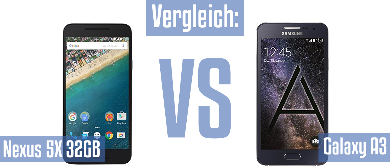 Google Nexus 5X 32GB und Google Nexus 5X 32GB im Vergleichstest