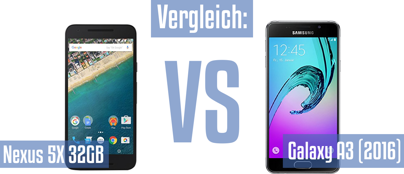Google Nexus 5X 32GB und Google Nexus 5X 32GB im Vergleichstest