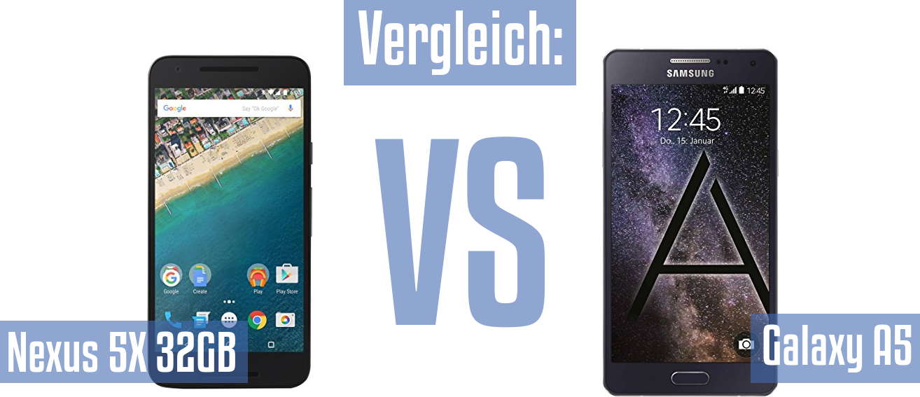 Google Nexus 5X 32GB und Google Nexus 5X 32GB im Vergleichstest