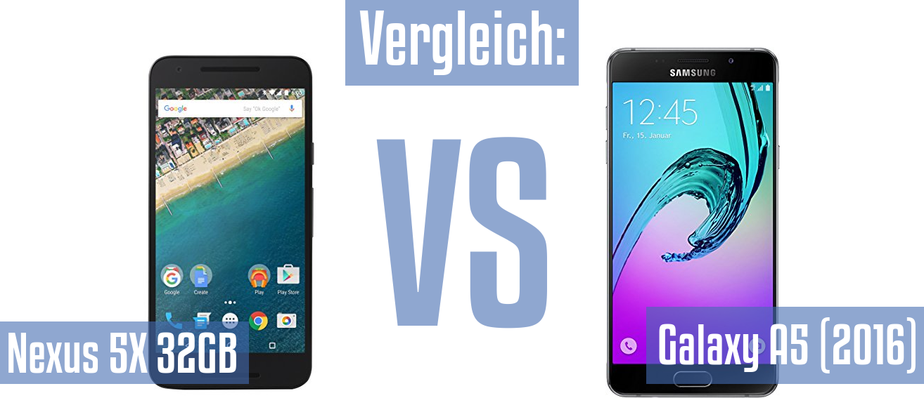 Google Nexus 5X 32GB und Google Nexus 5X 32GB im Vergleichstest