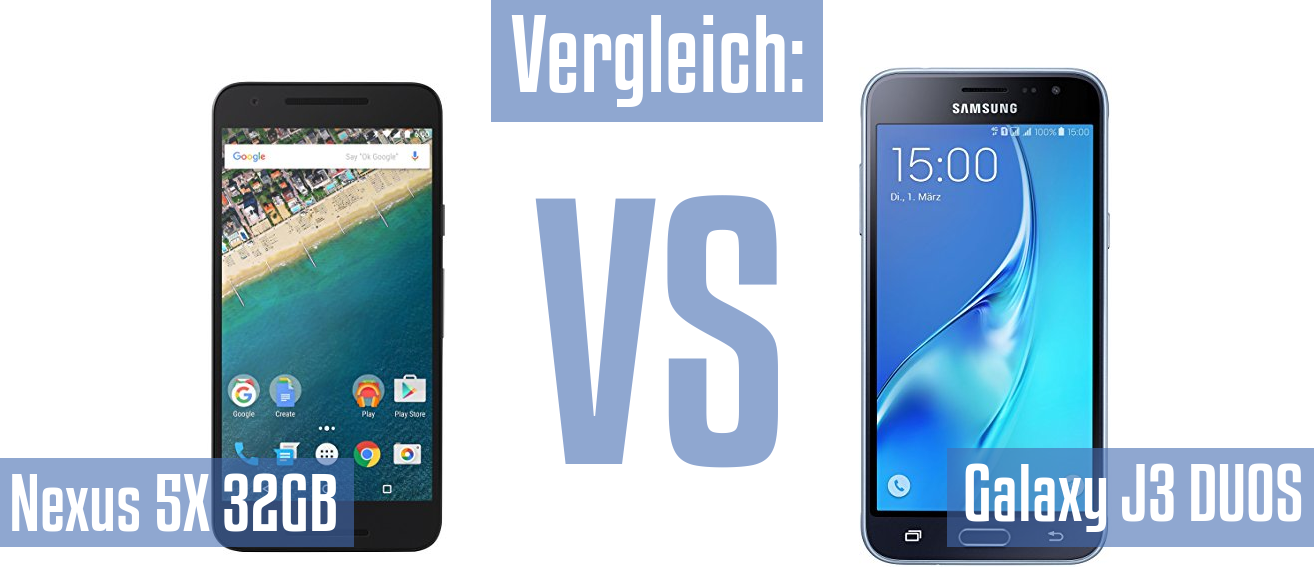 Google Nexus 5X 32GB und Google Nexus 5X 32GB im Vergleichstest