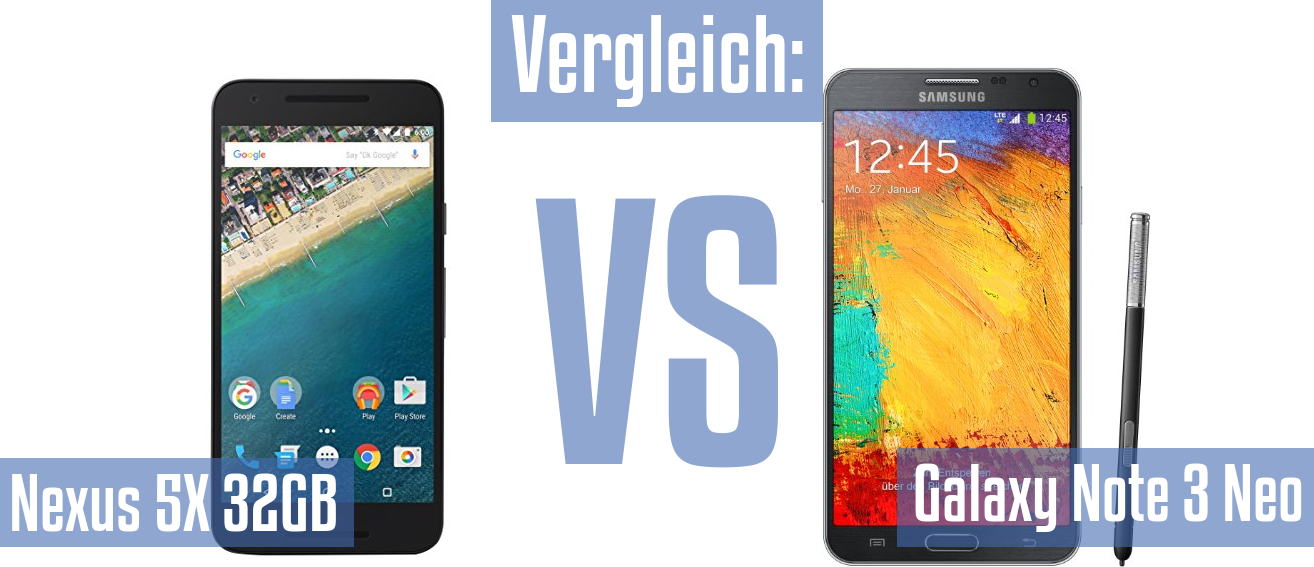 Google Nexus 5X 32GB und Google Nexus 5X 32GB im Vergleichstest