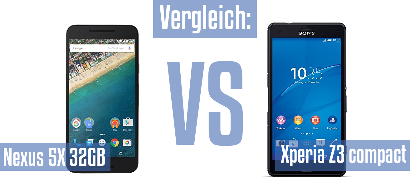 Google Nexus 5X 32GB und Google Nexus 5X 32GB im Vergleichstest