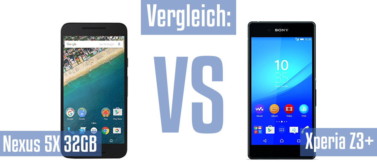 Google Nexus 5X 32GB und Google Nexus 5X 32GB im Vergleichstest