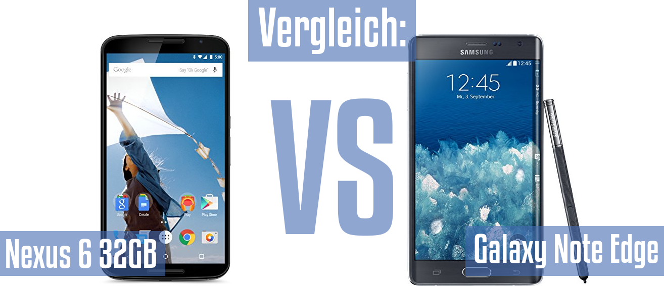 Google Nexus 6 32GB und Google Nexus 6 32GB im Vergleichstest