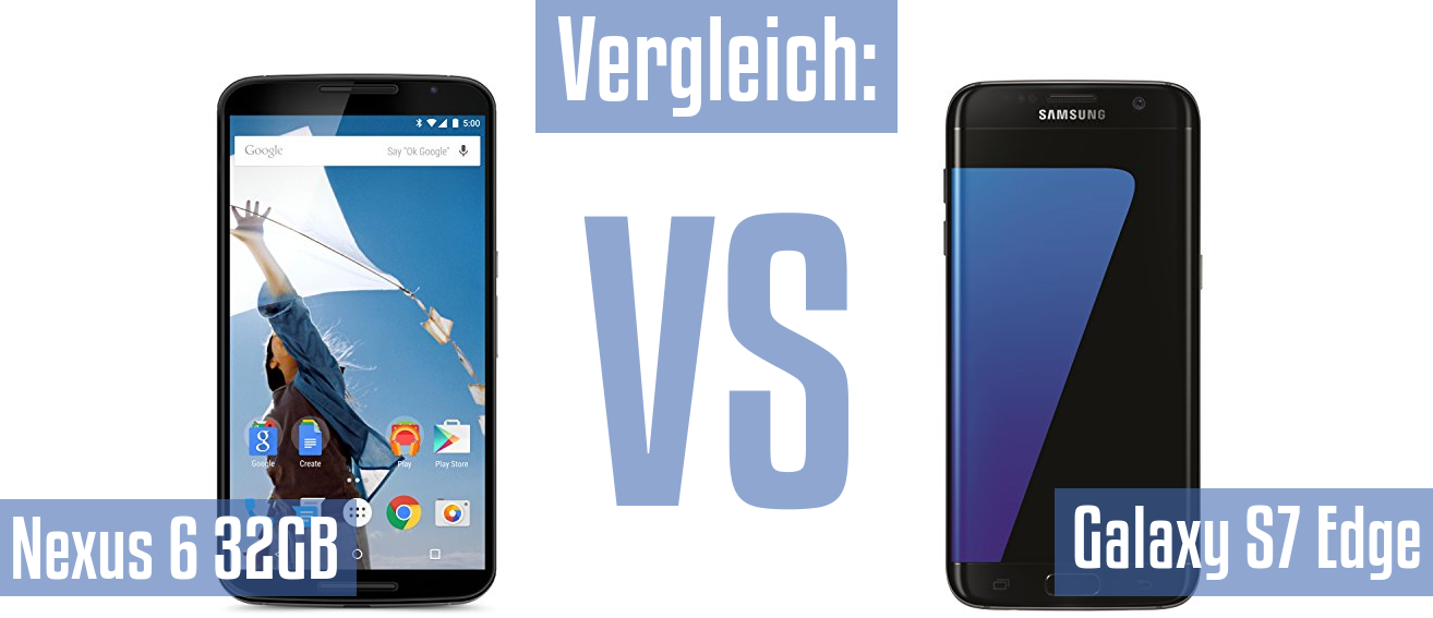 Google Nexus 6 32GB und Google Nexus 6 32GB im Vergleichstest