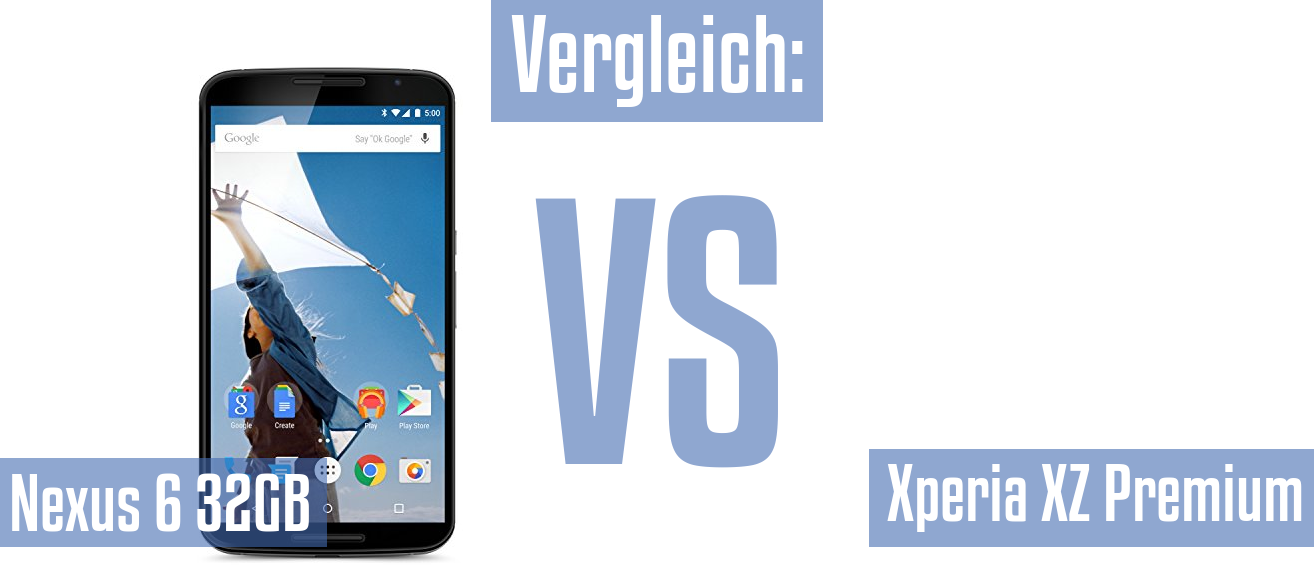 Google Nexus 6 32GB und Google Nexus 6 32GB im Vergleichstest