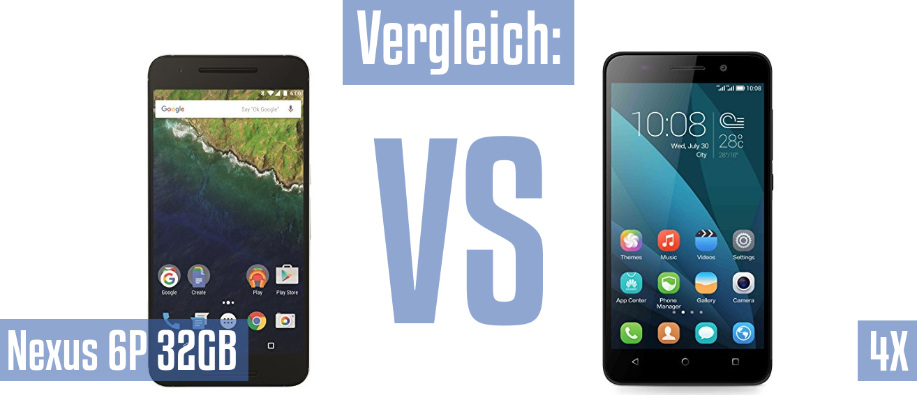 Google Nexus 6P 32GB und Google Nexus 6P 32GB im Vergleichstest