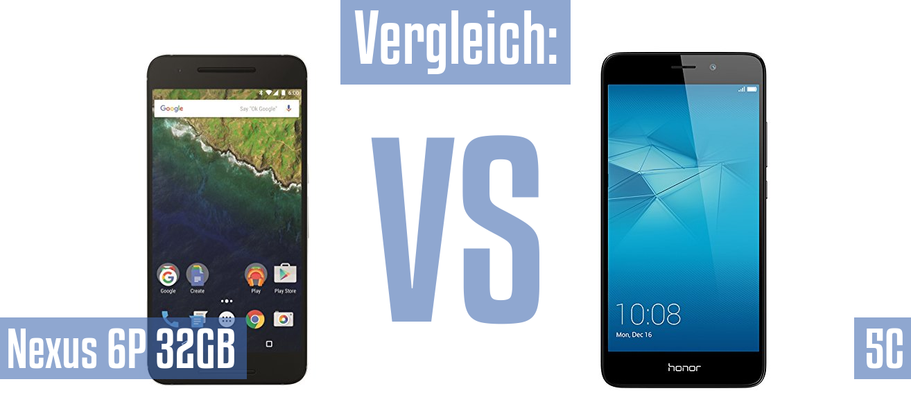 Google Nexus 6P 32GB und Google Nexus 6P 32GB im Vergleichstest