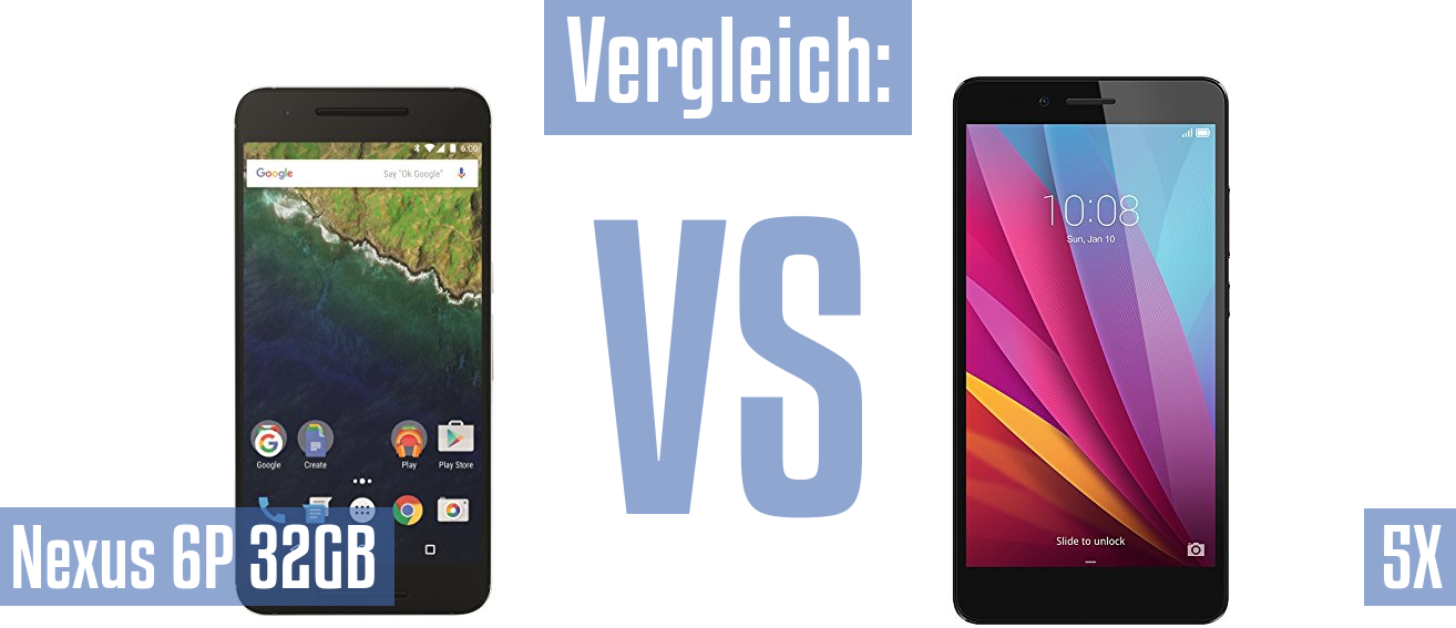 Google Nexus 6P 32GB und Google Nexus 6P 32GB im Vergleichstest