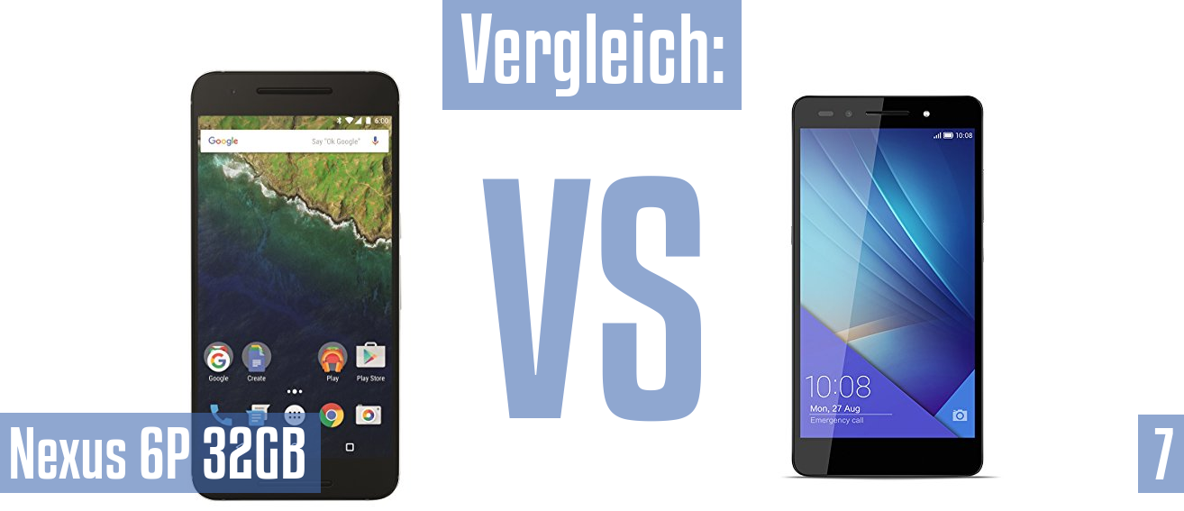 Google Nexus 6P 32GB und Google Nexus 6P 32GB im Vergleichstest