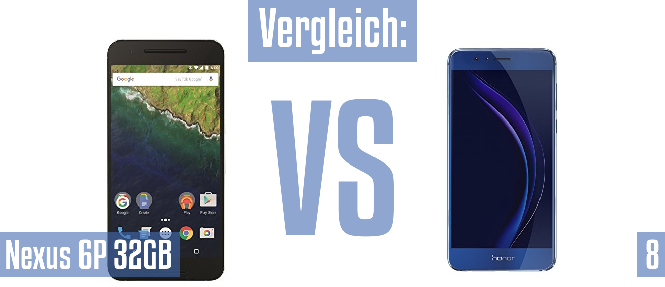 Google Nexus 6P 32GB und Google Nexus 6P 32GB im Vergleichstest