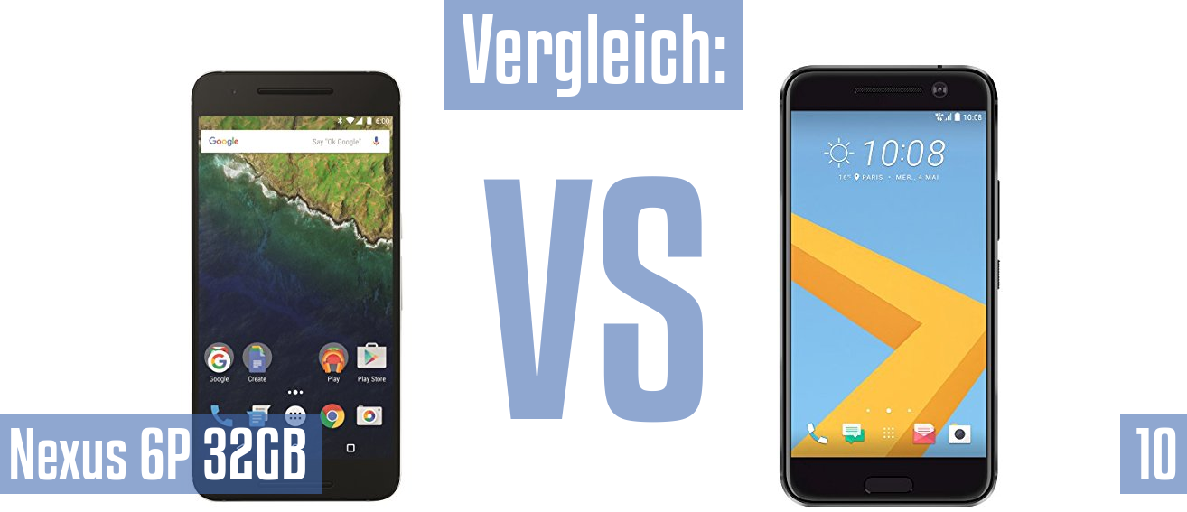 Google Nexus 6P 32GB und Google Nexus 6P 32GB im Vergleichstest