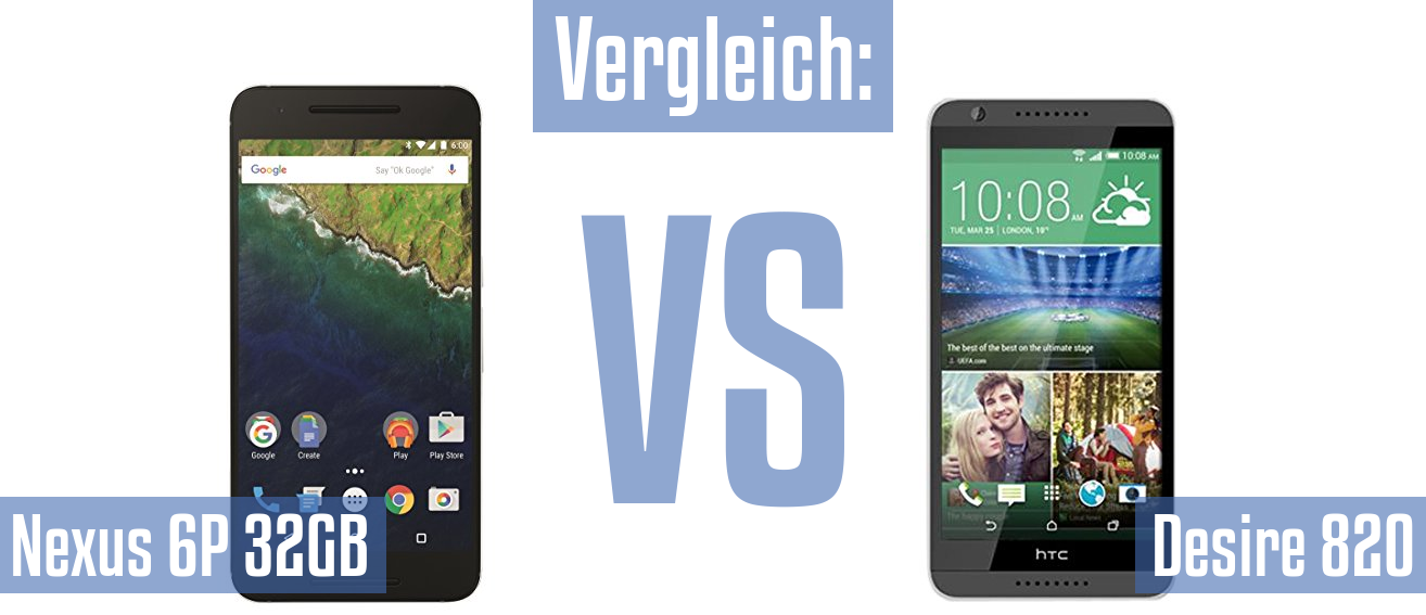 Google Nexus 6P 32GB und Google Nexus 6P 32GB im Vergleichstest