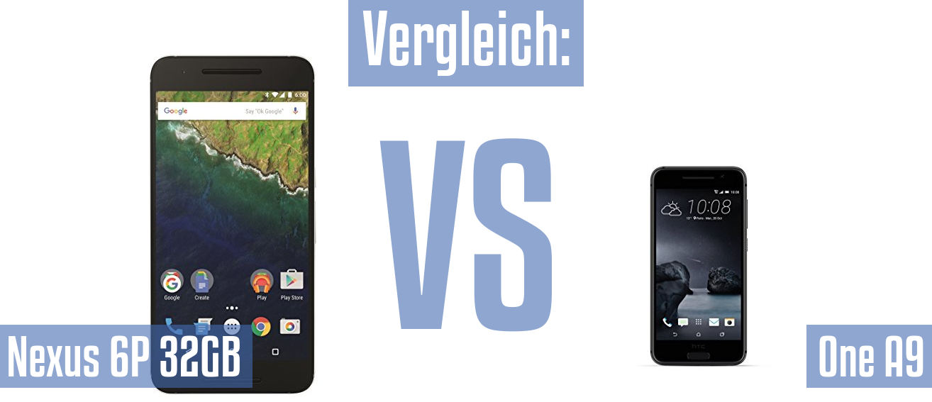 Google Nexus 6P 32GB und Google Nexus 6P 32GB im Vergleichstest