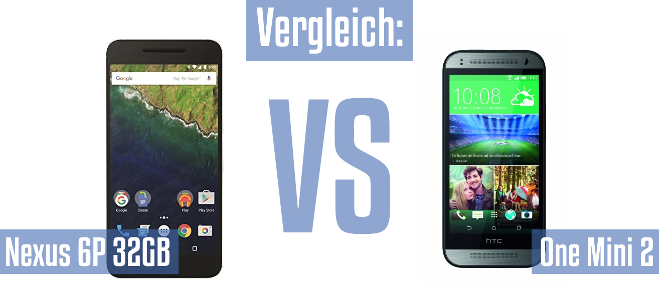 Google Nexus 6P 32GB und Google Nexus 6P 32GB im Vergleichstest