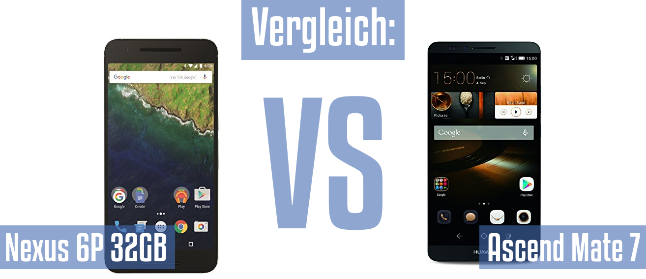 Google Nexus 6P 32GB und Google Nexus 6P 32GB im Vergleichstest