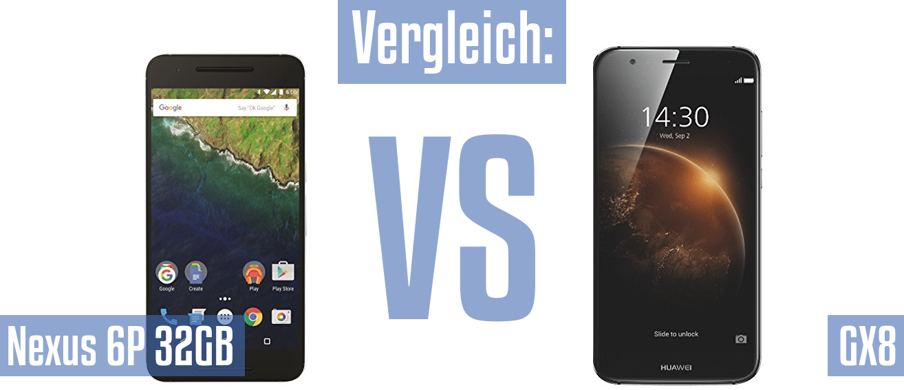 Google Nexus 6P 32GB und Google Nexus 6P 32GB im Vergleichstest