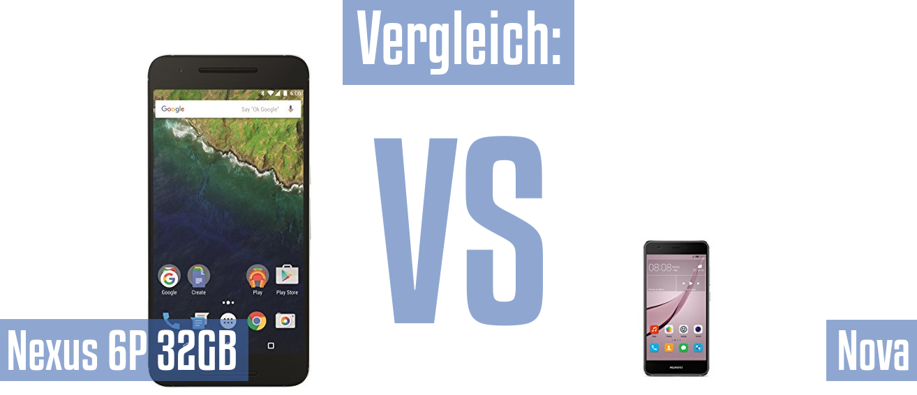 Google Nexus 6P 32GB und Google Nexus 6P 32GB im Vergleichstest