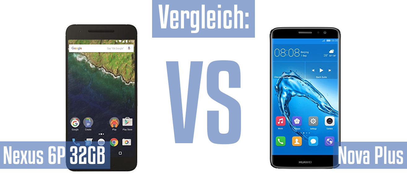 Google Nexus 6P 32GB und Google Nexus 6P 32GB im Vergleichstest