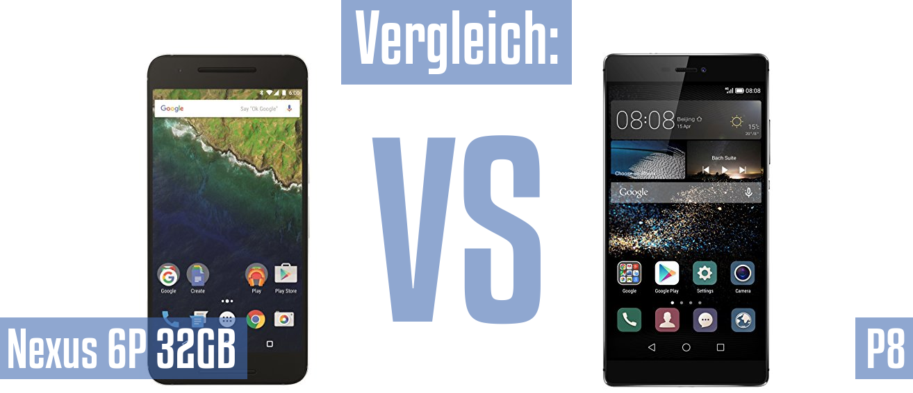 Google Nexus 6P 32GB und Google Nexus 6P 32GB im Vergleichstest