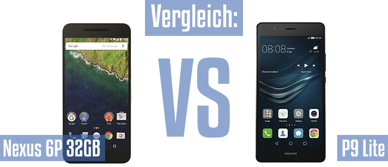 Google Nexus 6P 32GB und Google Nexus 6P 32GB im Vergleichstest