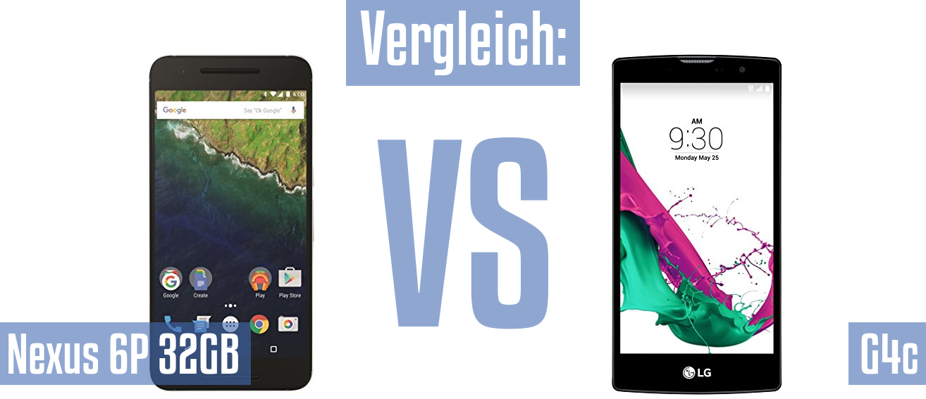 Google Nexus 6P 32GB und Google Nexus 6P 32GB im Vergleichstest