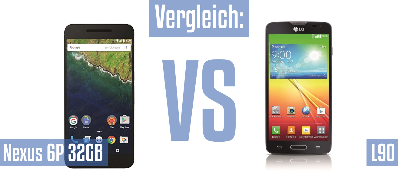 Google Nexus 6P 32GB und Google Nexus 6P 32GB im Vergleichstest