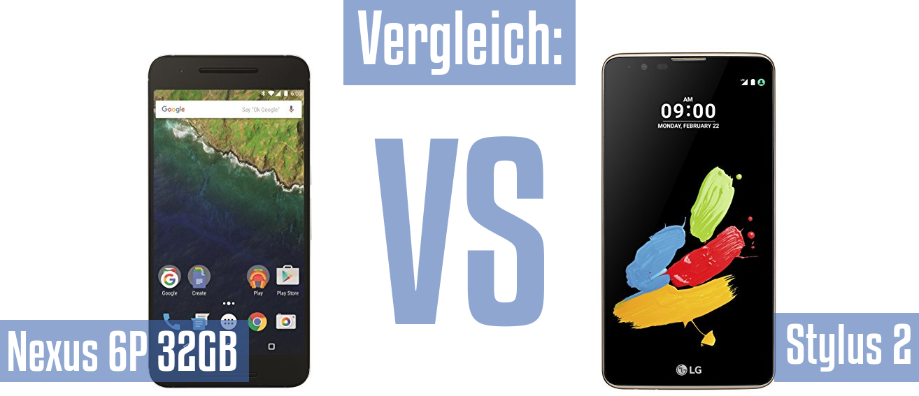 Google Nexus 6P 32GB und Google Nexus 6P 32GB im Vergleichstest