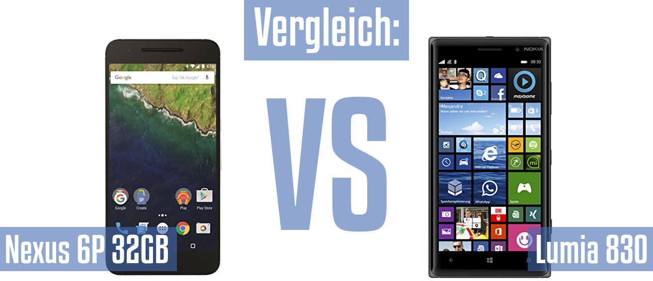 Google Nexus 6P 32GB und Google Nexus 6P 32GB im Vergleichstest