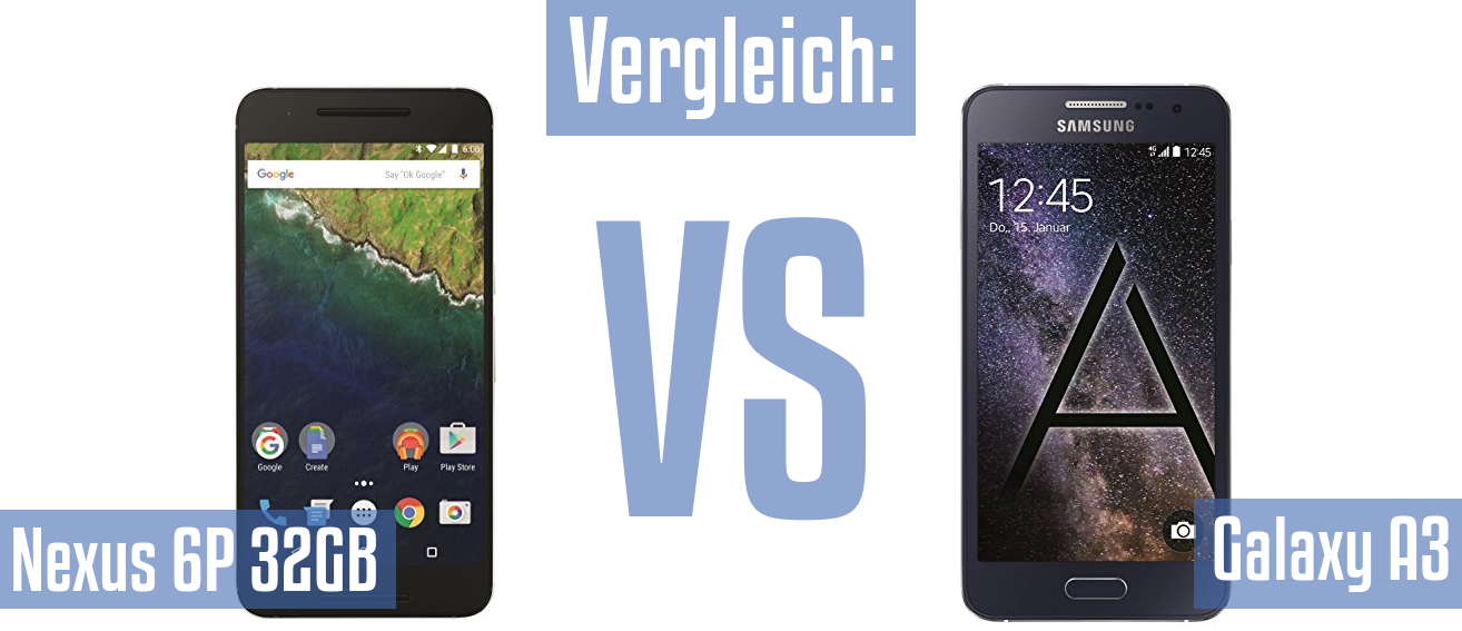 Google Nexus 6P 32GB und Google Nexus 6P 32GB im Vergleichstest