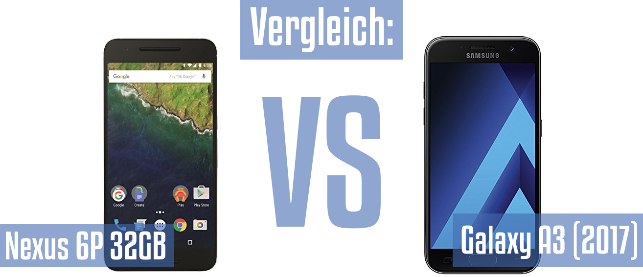 Google Nexus 6P 32GB und Google Nexus 6P 32GB im Vergleichstest