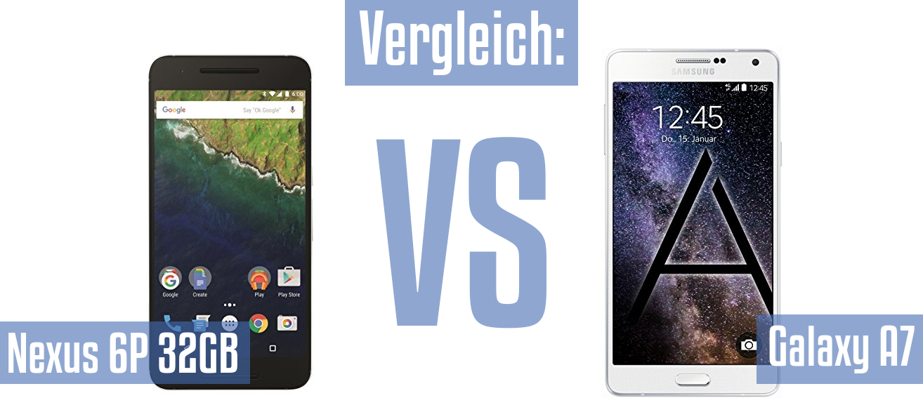 Google Nexus 6P 32GB und Google Nexus 6P 32GB im Vergleichstest