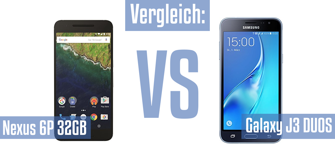 Google Nexus 6P 32GB und Google Nexus 6P 32GB im Vergleichstest