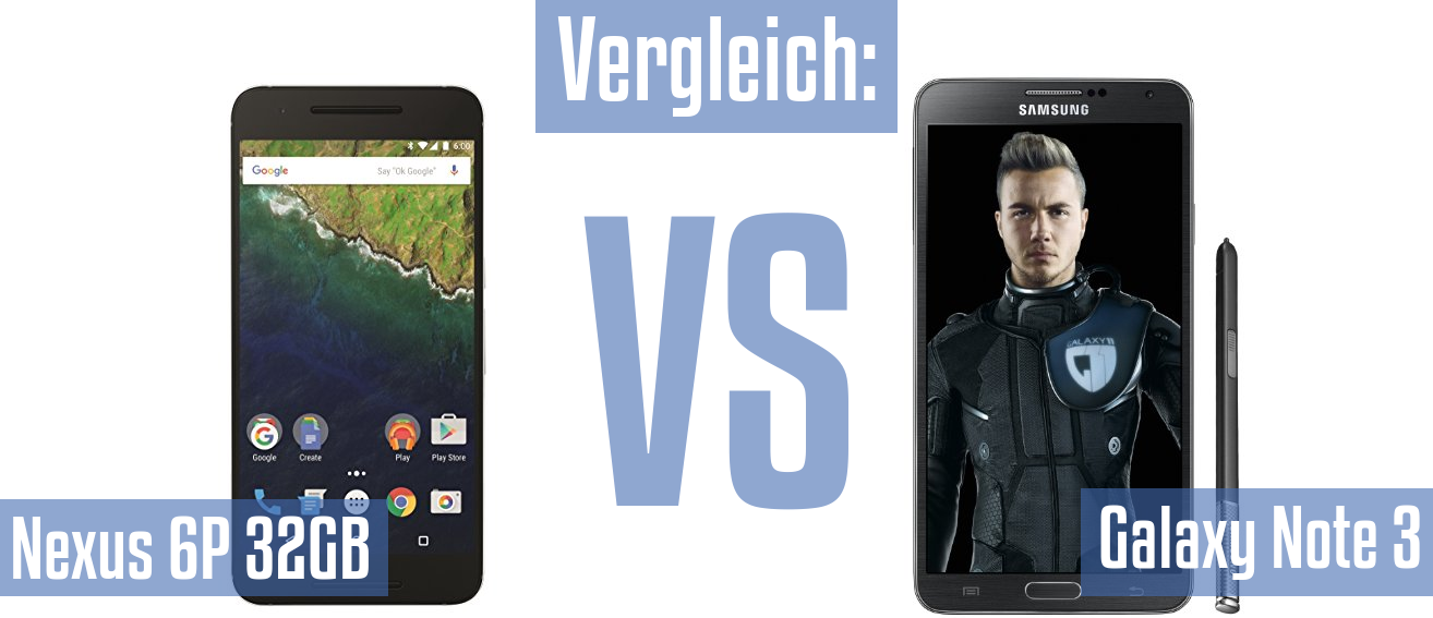 Google Nexus 6P 32GB und Google Nexus 6P 32GB im Vergleichstest