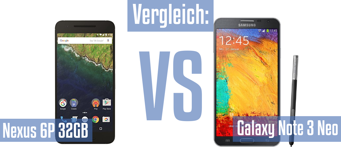 Google Nexus 6P 32GB und Google Nexus 6P 32GB im Vergleichstest