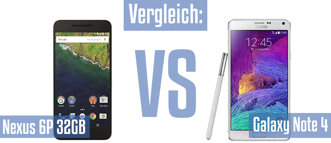 Google Nexus 6P 32GB und Google Nexus 6P 32GB im Vergleichstest