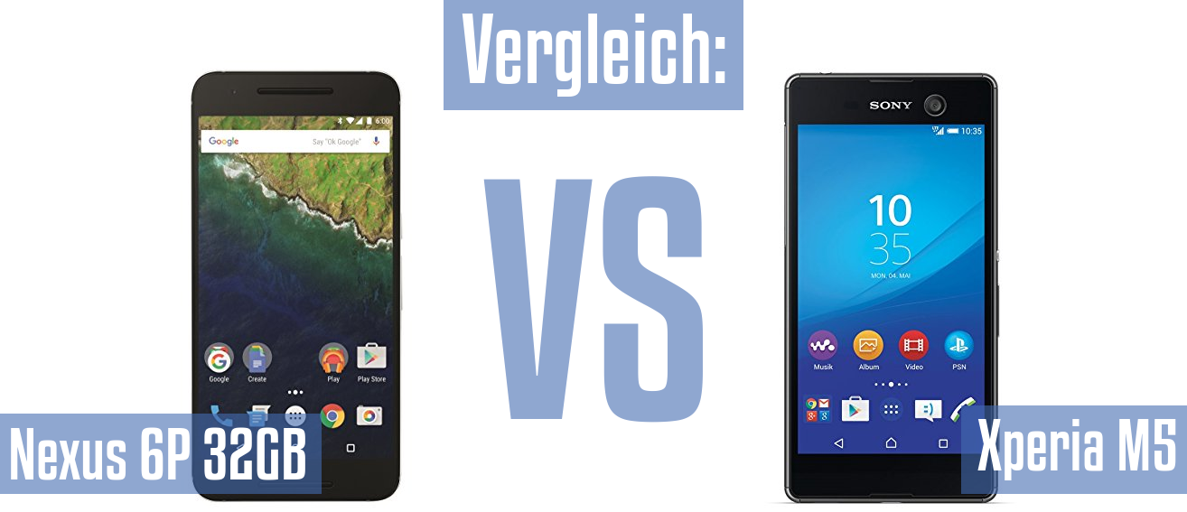 Google Nexus 6P 32GB und Google Nexus 6P 32GB im Vergleichstest