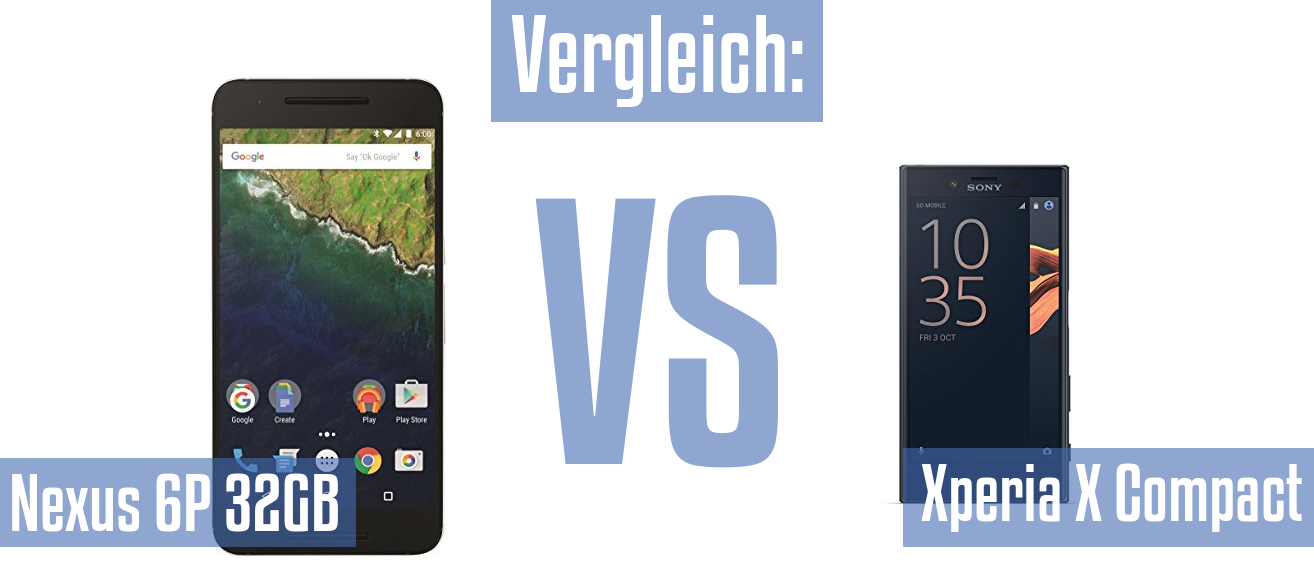 Google Nexus 6P 32GB und Google Nexus 6P 32GB im Vergleichstest