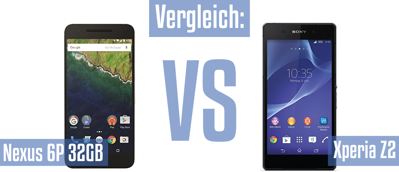 Google Nexus 6P 32GB und Google Nexus 6P 32GB im Vergleichstest