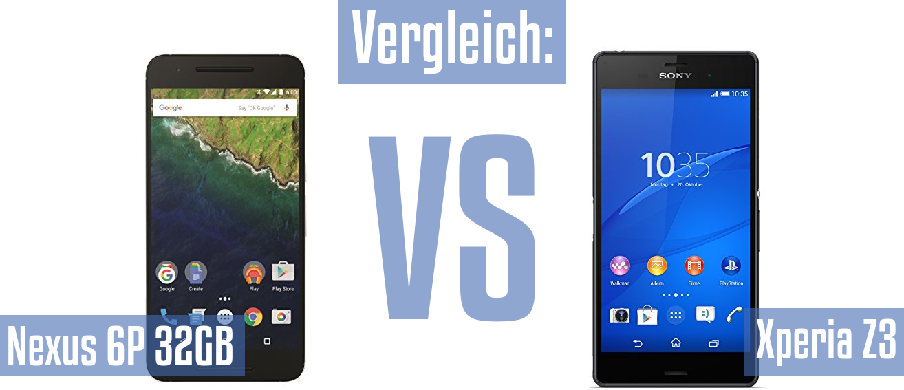 Google Nexus 6P 32GB und Google Nexus 6P 32GB im Vergleichstest