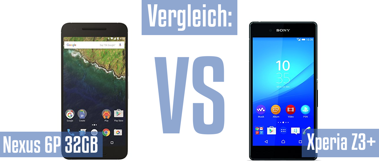 Google Nexus 6P 32GB und Google Nexus 6P 32GB im Vergleichstest