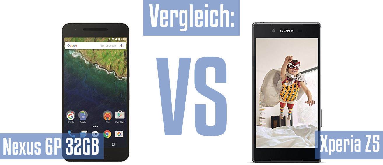 Google Nexus 6P 32GB und Google Nexus 6P 32GB im Vergleichstest